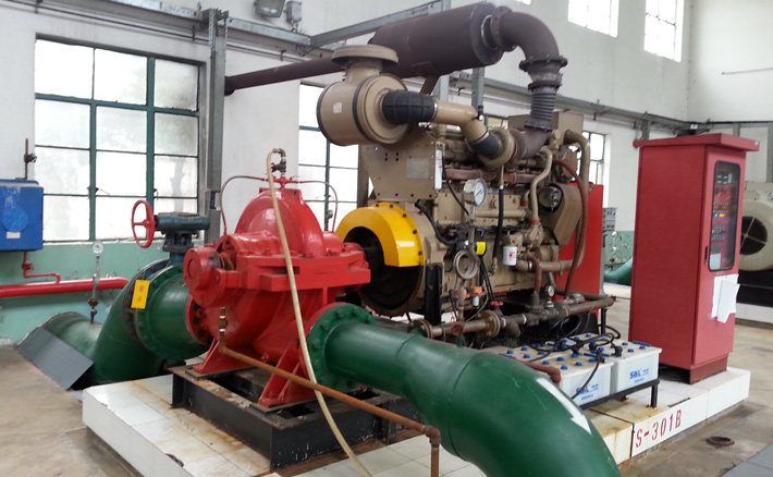 智能柴（chái）油機消防泵的簡介